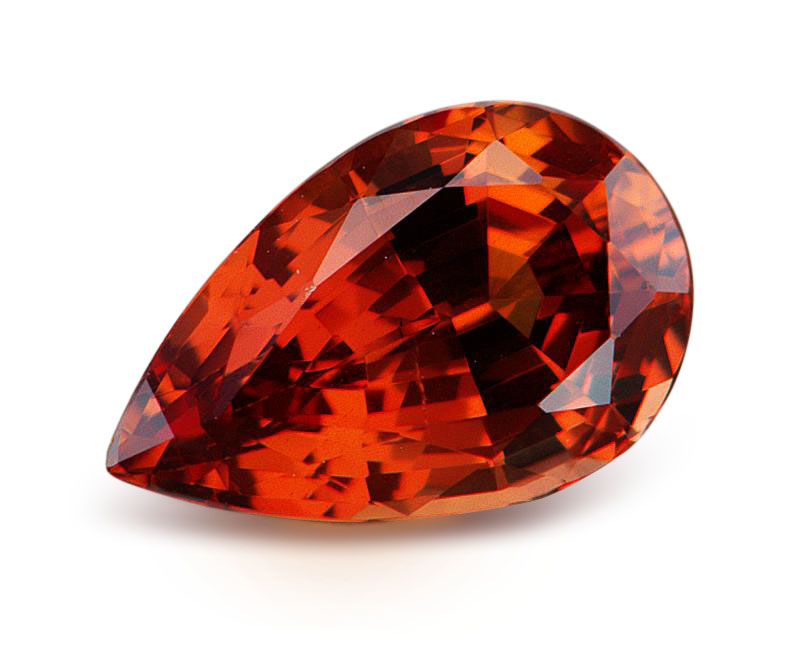 Sapphire - Orange - 1.18 carats - Tanzania